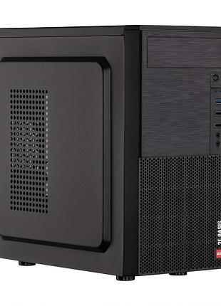 Корпус для компьютера 2e basis rd8603u-400 black mini tower matx с блоком питания 400вт (2e-rd8603u-400)