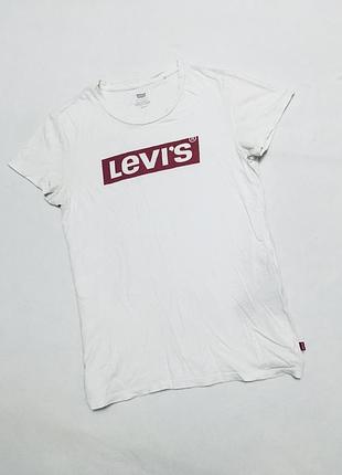 Футболка levi’s оригинальная белая