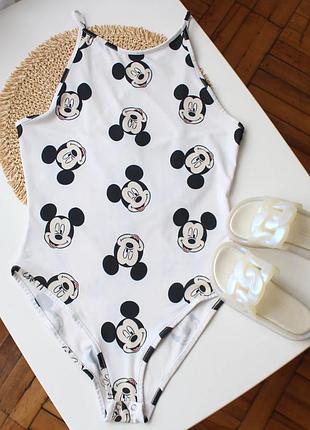 Боді майка в в принт з міккі маусом disney розмір s