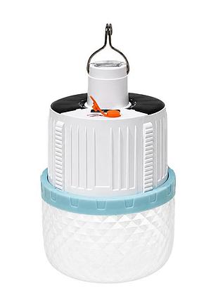 Светодиодная led лампа lesko ay-1102a с аккумулятором для кемпинга