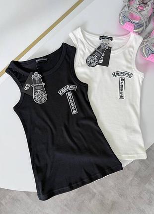 Майка chrome hearts