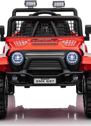 Дитячий акумуляторний позашляховик ramiz off road червоний