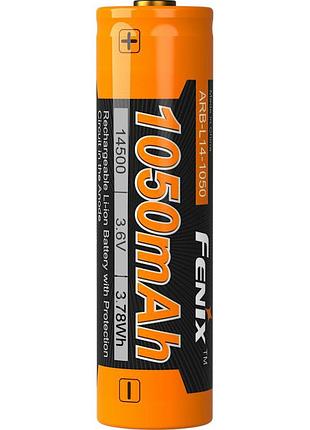 Аккумулятор fenix ​​arb-l14-1050 li-ion 14500 1050mah 3.6v перезаряжаемый
