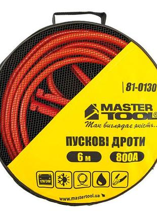 Провод пусковой mastertool 800a x 6 м (81-0130) 3