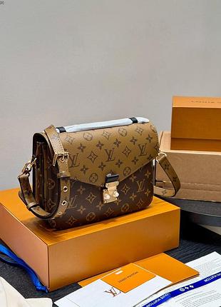 Pochette metis monogram brown 2