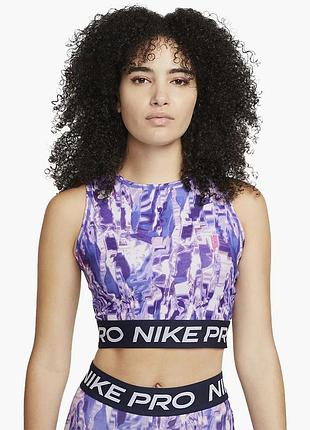 Спортивний топ жіночий nike pro dri-fit aop tank