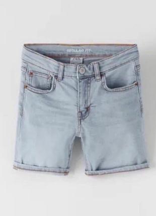 Нові стильні джинсові шорти zara для справжніх модників, іспанія.