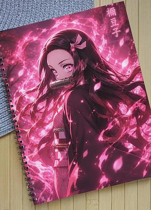 Зошит клинок який знищує демонівkimetsu no yaiba на пружині (30025)
