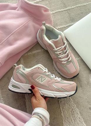 Стильні жіночі кросівки new balance 530 pink