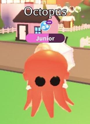 Восьминіг роблокс адопт мі roblox adopt me octopus легендарний рідкісний раритетний пет пети петы роблокс адопт ми осьминог