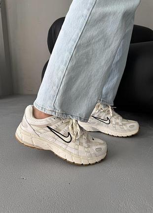 Жіночі кросівки nike p-6000 light beige