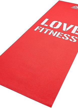 Килимок для фітнесу reebok 4 мм love ramt-11024rdl червоний
