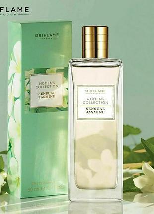 Туалетна вода women's collection sensual jasmine  33168 oriflame 50мл