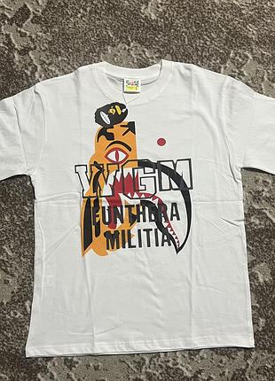 Футболка bape tiger black/white (s)