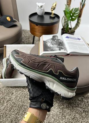 Salomon xt-slate brown 8