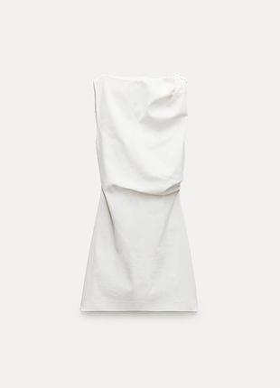 Плаття сукня zara котон льон