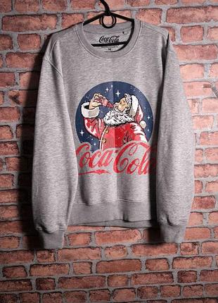 Кофта світшот новорічний кока кола santa claus coca cola санта клаус george