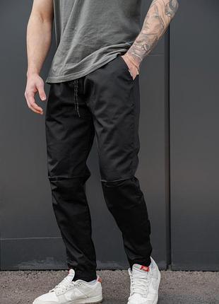Мужские трикотажные брюки джоггеры without bayraktar27 black