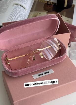 Сонцезахисні окуляри pink/gold mu54ys 5ak06180 c 080💕