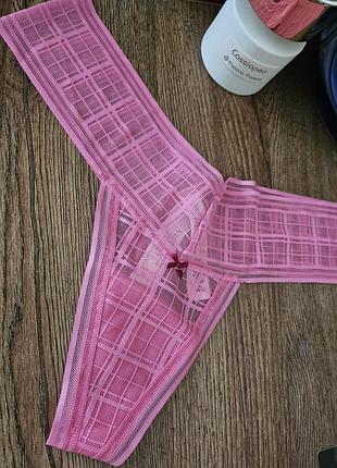 Трусики стринги victorias secret