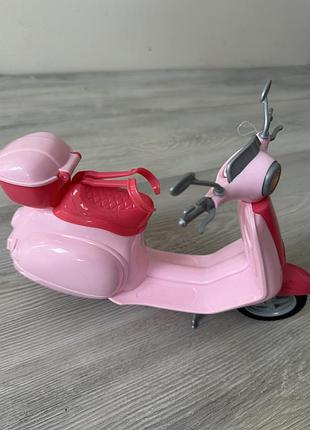 Игрушка мотоцикл скутер для barbie 6