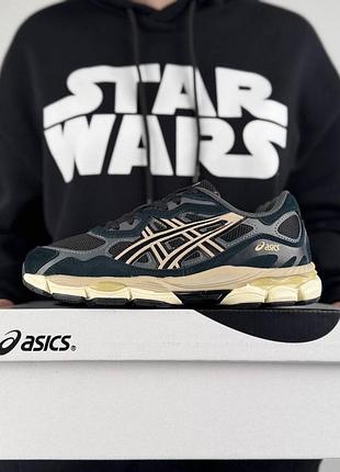 Asics gel-nyc dark navy beige