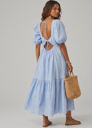 Роскошное хлопковое платье primark