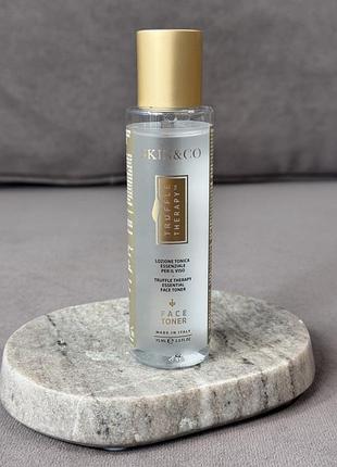 Тонік для обличчя з чорним трюфелем skin&co truffle therapy essential face toner 75 мл