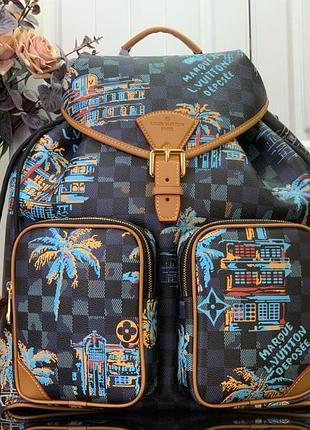 Рюкзак чоловічий ранець портфель louis vuitton montsouris cargo