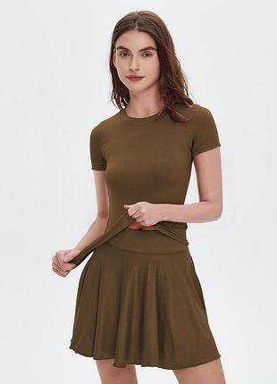 Футболка коричнева (70309)