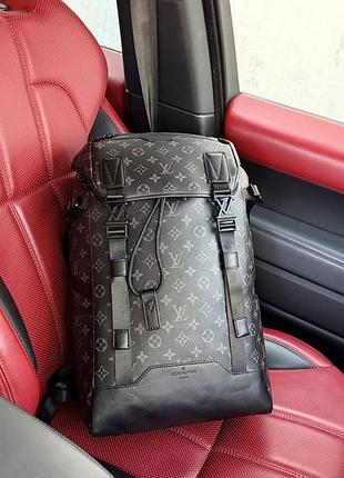 Рюкзак чоловічий спортивний louis vuitton чорний