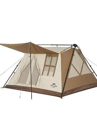 Палатка 4 persons naturehike cnh22zp029 brown