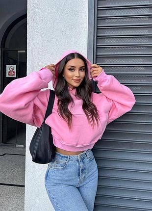 🌸 укорочене худі oversize