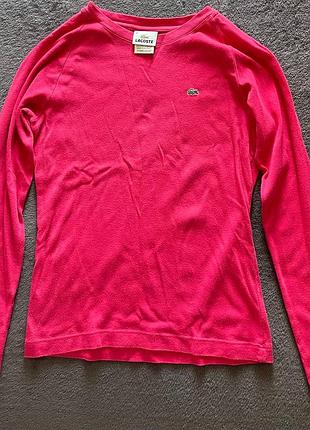 Lacoste кофта жіноча/лонгслів жіночий