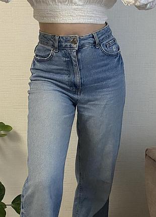 Джинси жіночі goldi широкі wide leg сині