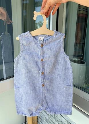 Пісочник, комбінезон h&m 9-12 міс. 80 р