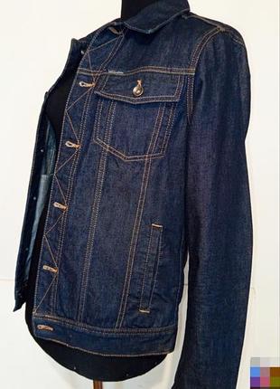 Джинсовая куртка garcia jeans jacket denim итальянская джинсовка