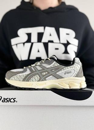 Asics gel-nimbus 10.1 white grey beige