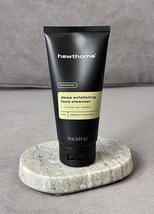 Глибоко очищувальний скраб-гель для вмивання hawthorne peppermint deep exfoliating face cleanser 118 мл
