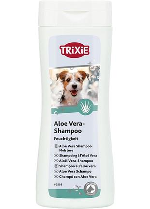 Шампунь trixie для собак для длинной шерсти с алоэ вера 250 мл