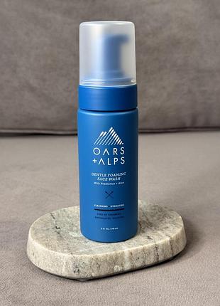 Ніжна пінка для вмивання з пребіотиками та алое oars + alps gentle foaming face wash 148 мл