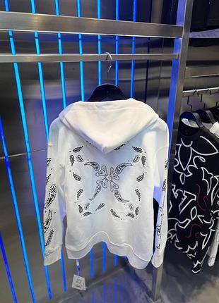 Худи мужское брендовое off-white оверсайз кофта