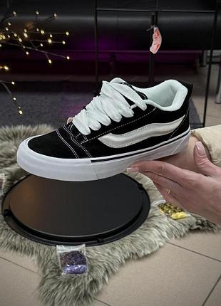 Кеди vans vault x imran potato ванс вольт імітран пото чорні з натуральної замші для жінок