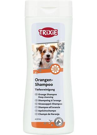 Шампунь trixie для собак для длинной шерсти с апельсином 250 мл