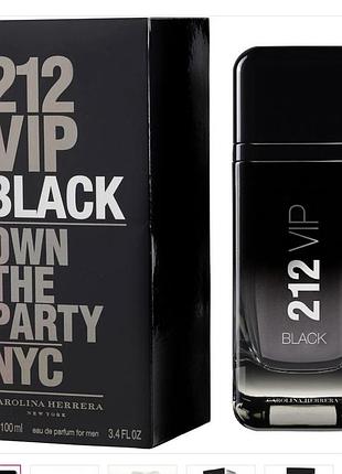 Carolina herrera 212 vip black 100 ml