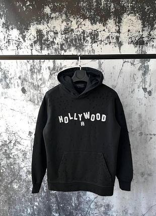 Худи оверсайз amiri hollywood оверсайз мужское женское