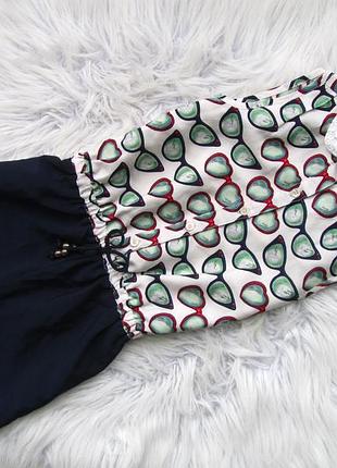 Нарядное летний полукомбинезон песочник next