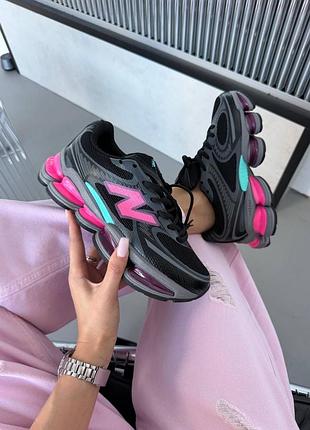 Жіночі кросівки new balance 2000 black/pink/blue