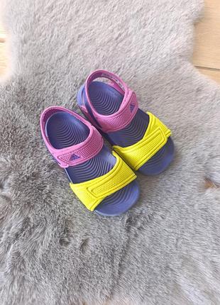 Детские босоножки сандалии adidas akwah 9 размер 24