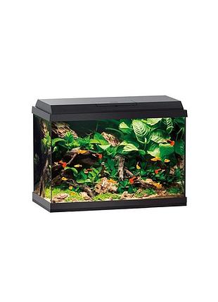 Акваріум juwel прямий primo 70 led чорний 61x44x31см 70 л